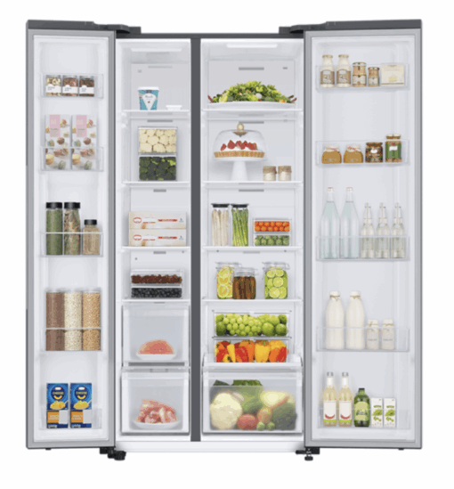 Samsung 653 L 2 Star RS76CG80X0S9HL Smart Conversion Side by Side Refrigerator - Image 2